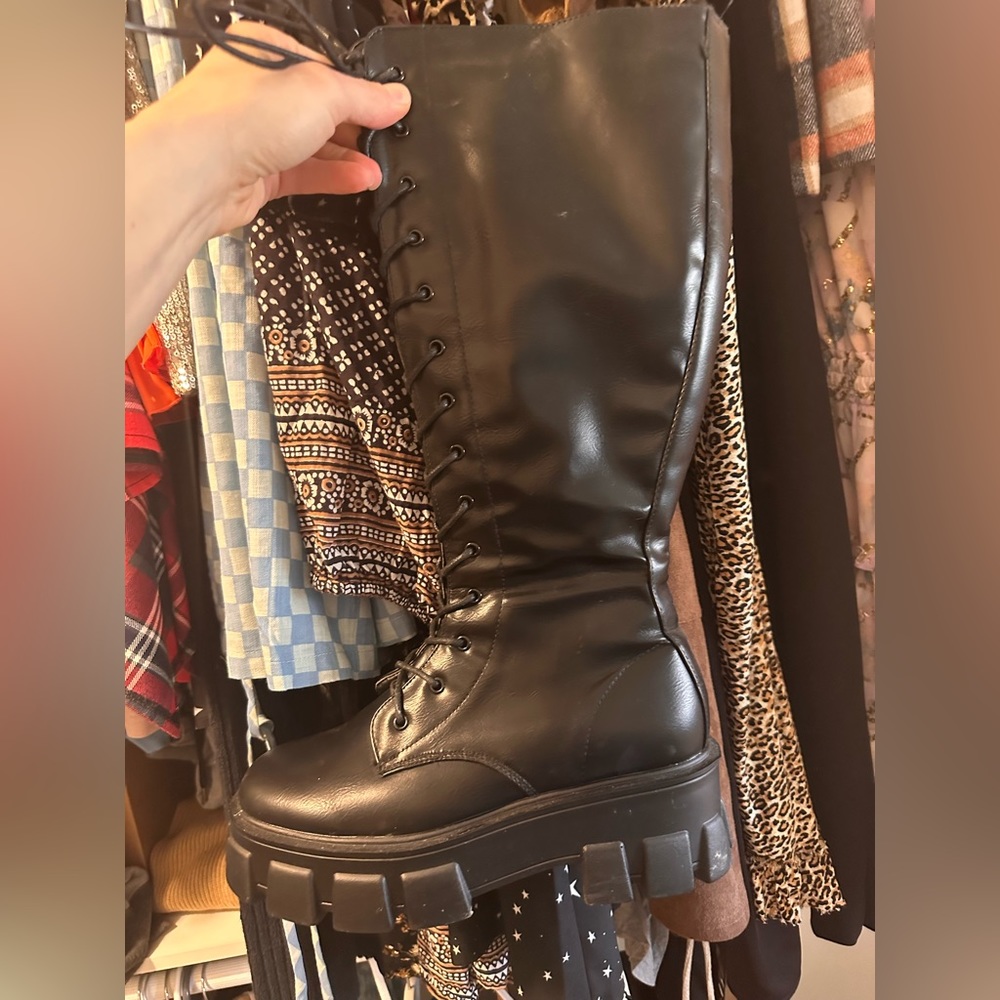 Nasty gal, 8.5, black
